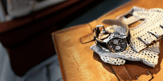 orologio meccanico da uomo cronografo in acciaio